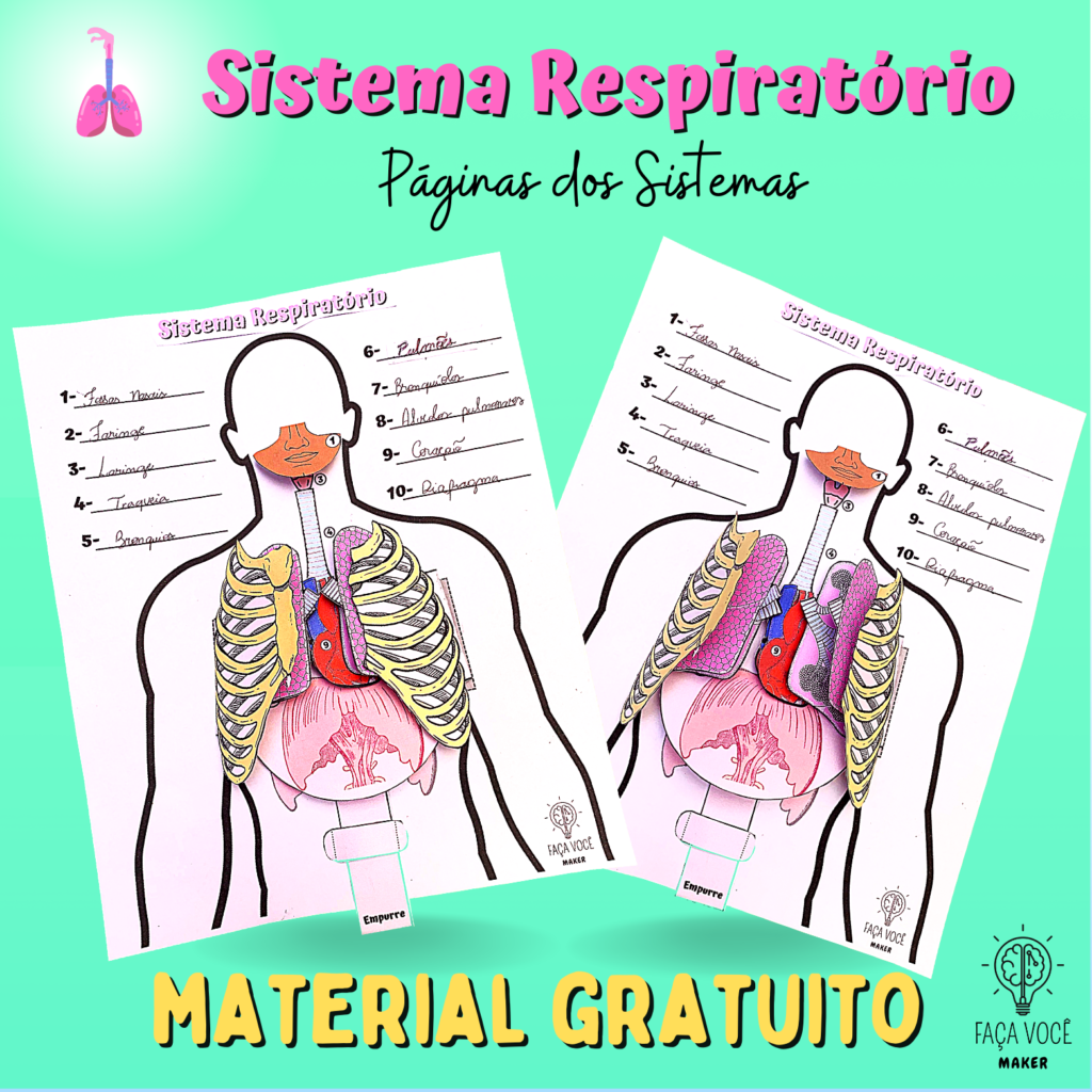 Páginas dos Sistemas Respiratório Faça Você Maker