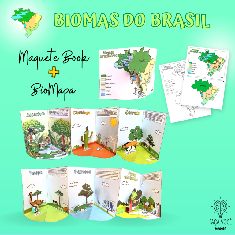 COMBO Biomas Do Brasil – Faça Você Maker