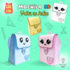 Mochila 3D  (Volta ás aulas)
