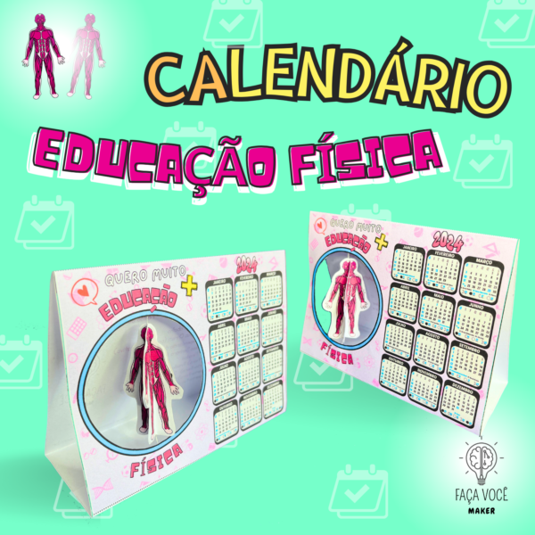 Calendário Educação Física 2025