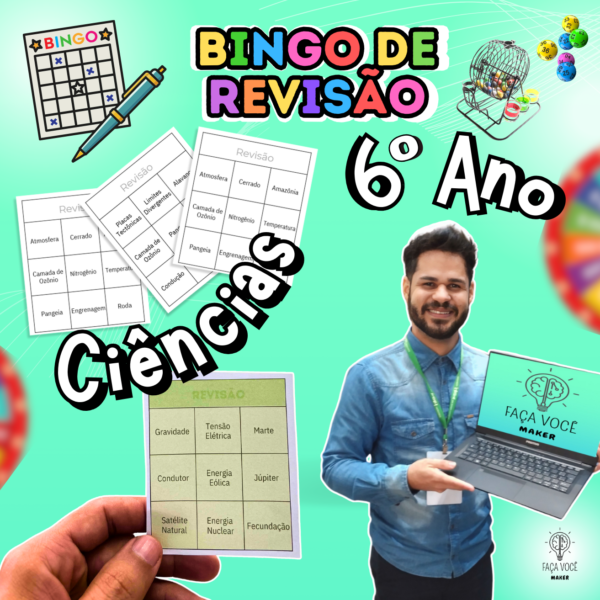Bingo Revisão - Ciências (6º Ano)