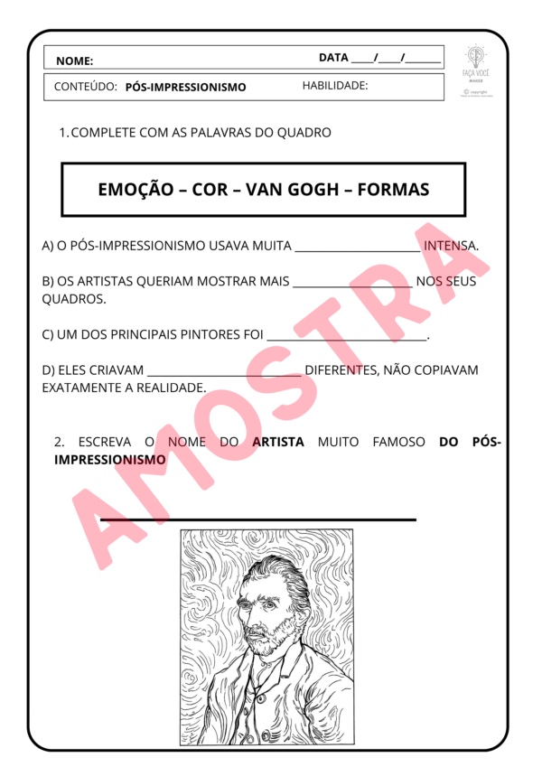 Atividades Adaptadas ARTE 6º ao 9º ano - Imagem 4