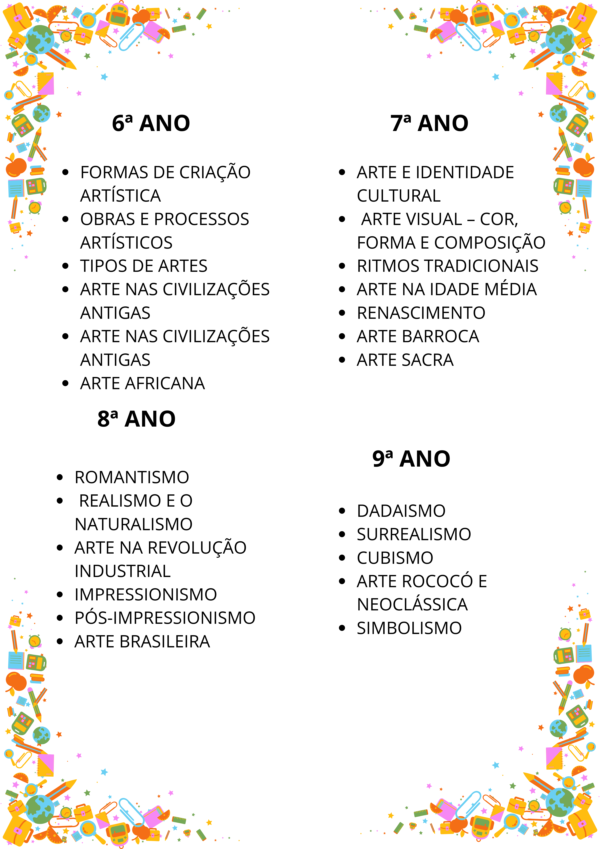 Atividades Adaptadas ARTE 6º ao 9º ano - Imagem 6