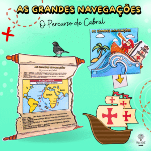 As grandes Navegações (O percurso de Cabral)