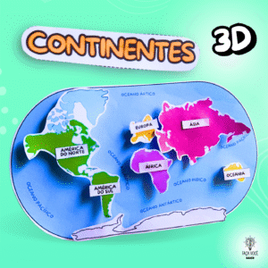 Continentes 3D