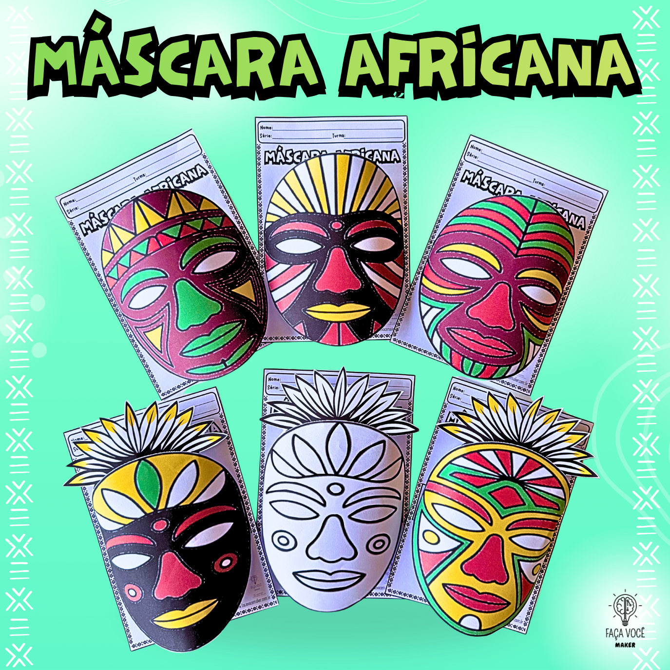 Máscaras Africanas (Combo)