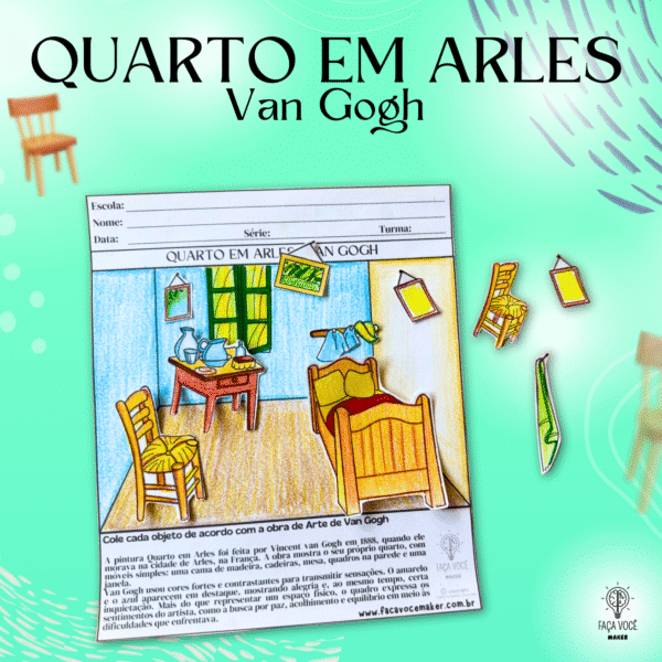 QUARTO EM ARLES- VAN GOGH