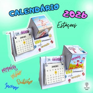 Calendário 2026 - Estações do Ano