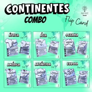 Continentes Flip Book (Combo)