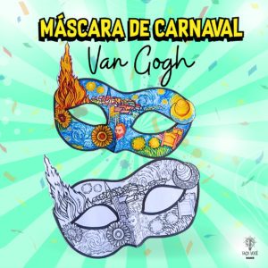 Máscara de Carnaval Van Gogh
