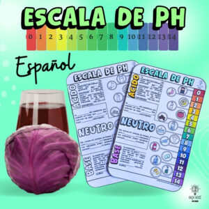 Escala de pH + Plan de lección práctica (español)