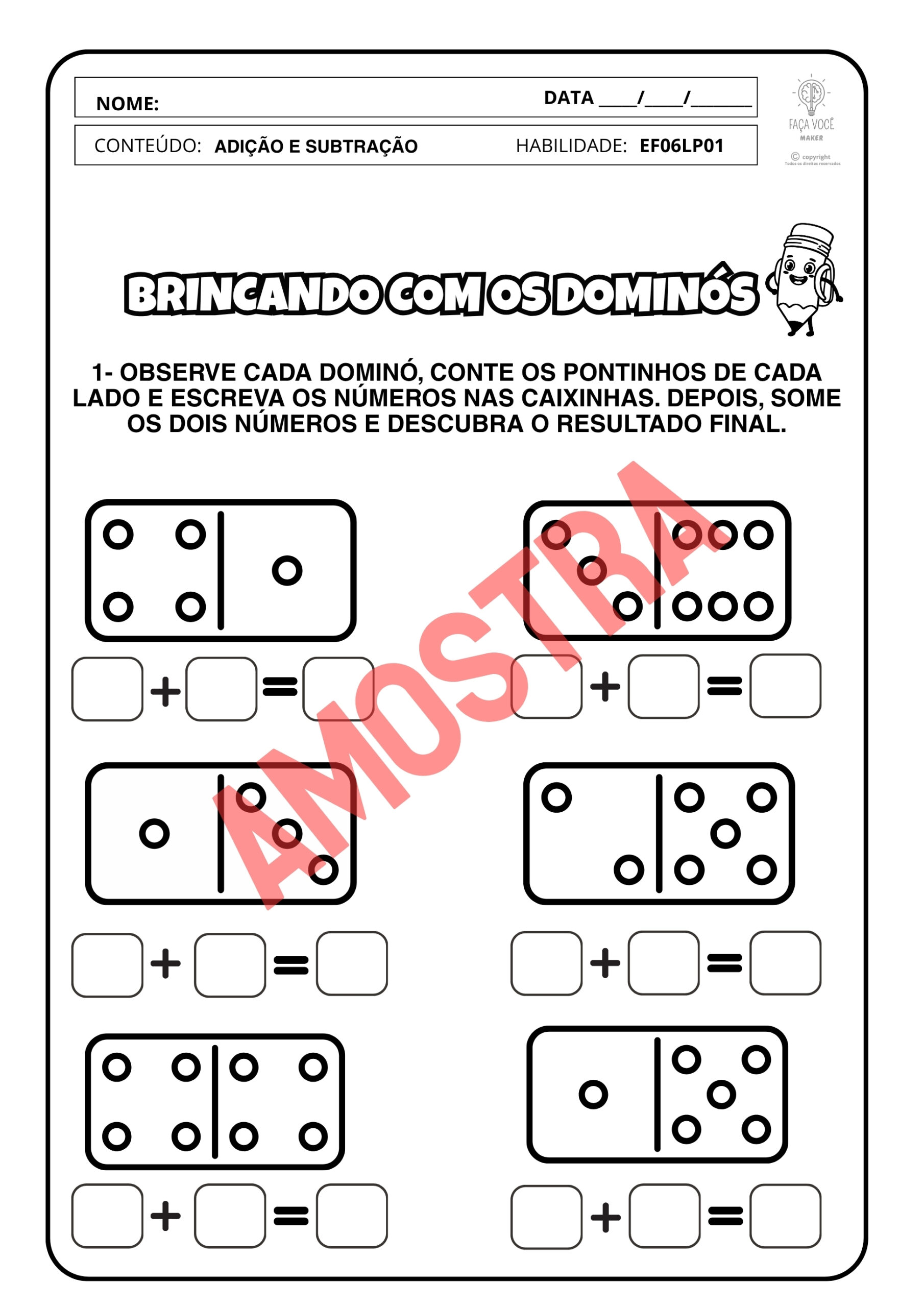 Atividades Adaptadas Matemática 6º ao 9º ano - Imagem 7