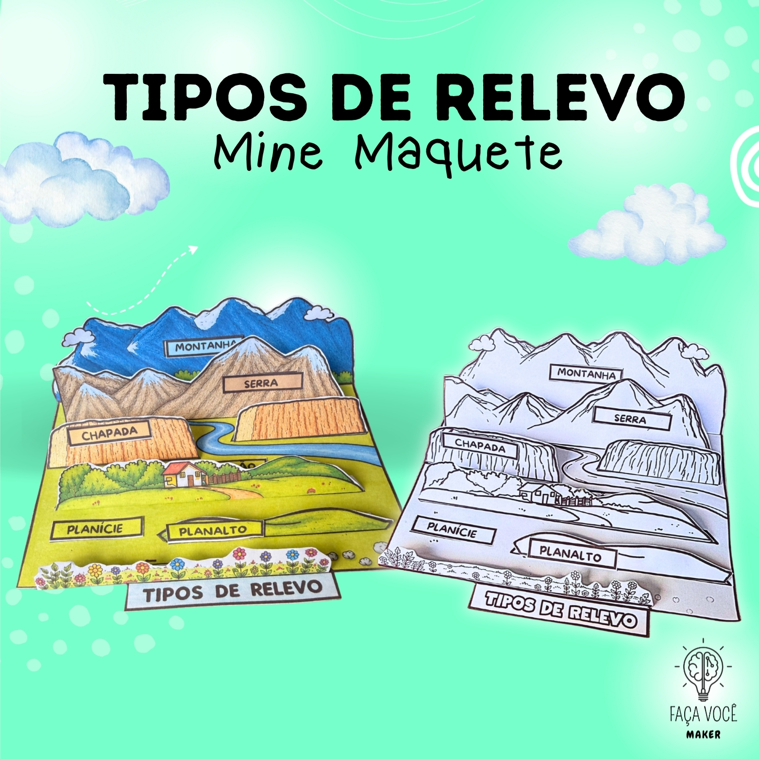 Tipos de Relevo (Mine Maquete)